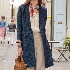Sundance Blue Floral Blazer